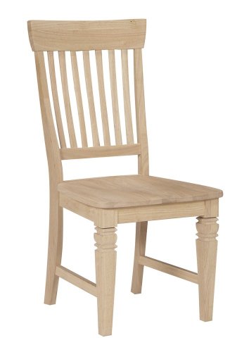International Concepts C-11P Tall Chair Unfinished