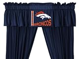 Denver Broncos Window Curtain Set 63''