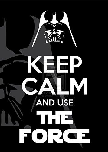 Star Wars Keep Calm and Use The Force Funny Refrigerator Magnets Gift Decorative Kitchen Home Locker #K09