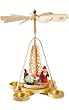 German Pyramid - Santa Claus With Toys and Christmas Tree German Pyramid - Santa Claus With Toys and Christmas Tree