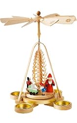 German Pyramid - Santa Claus With Toys and Christmas Tree