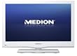 Medion Life P12082 59,9 cm (23,6 Zoll) LED-Backlight-Fernseher, Energieeffizienzklasse B (Full-HD, DVB-T, DVD-Player) weiß
