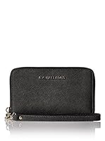 Michael Kors Funda de móvil Jet Set Travel Large Smartphone Wristlet (Negro)
