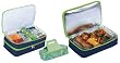 Sleek Expandable Hot & Cold Carrier with Food Storage Containers - Green Paisley