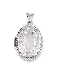 Sterling Silver Oval Locket