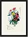 Black Framed/Matted Print 17x23, Fragrant Blush