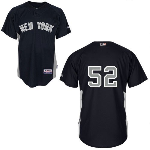 C.C. Sabathia New York Yankees Authentic Road Batting Practice Jersey by Majestic