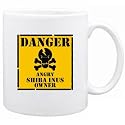 New " Danger : Angry Shiba Inus Owner " Mug Dog