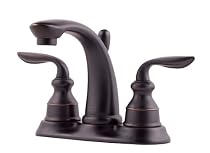 Price Pfister 048-CB0Y Avalon Two-Handle 4-Inch Centerset Lavatory Faucet with Pop-Up, Tuscan Bronze