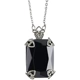 Sorrelli Midnight Moon Black Large Emerald Cut