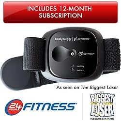 bodybugg Personal Calorie Management System by 24 Hour Fitness Includes 12-Month Subscription