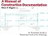 A Manual of Construction Documentation