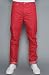 Obey The Summertime Chambray Skinny Fit Jean in Red,Denim for Men