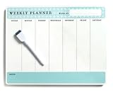 Weekly Planner Aqua DRY Erase Cling Self Adhesive Board Fridge 4113zXX7XIL. SL160 Weekly Planner Aqua DRY Erase Cling Self Adhesive Board Fridge