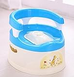 幼児用練習便器　トイレマット付き　トイレチェア　幼児用補助便器　bb708 (ブルー)