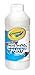 Crayola Washable Paint, White Art Tools, Plastic Squeeze Bottle, Bright, Bold Color, 16 Ounce - 54-2016-053