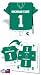 Set of 96 Michigan State Spartans Football JerseyNaps® Party Napkins NCAA College Athletics