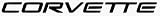 1997-04 Corvette Front & Rear Name Insert - BLACK