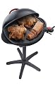 Steba VG 300 Barbecue-Hauben-Grill, schwarz/ rot