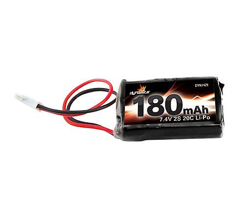 Dynamite 7.4V 180mAh 2S Micros DYN1429