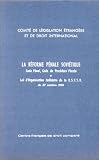 Revue Editions Cujas  / La réforme pénale soviétique : code pénal, code de procédure pénale et loi d'organisation de la R.S.F.S.R. du 27 octobre 1960