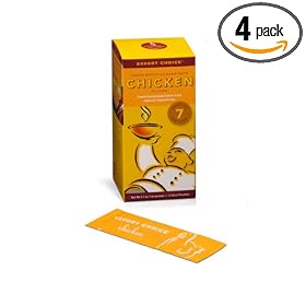Savory Choice Chicken Broth Concentrate, 5.1-Ounce Boxes (Pack of 4)
