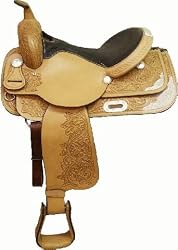 16" Western Show Saddle by Showman