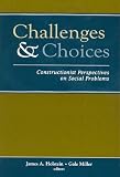 Challenges and Choices: Constructionist Perspectives on Social Problems (Social Problems and Social Issues)