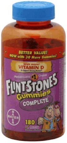 FLINTSTONES GUMMIES CW 180 count (2pack) by BAYLLC