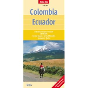 Colombia and Ecuador Nelles Map (Nelles Maps) by