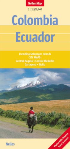 Colombia and Ecuador Nelles Map (Nelles Maps)