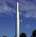 Birds Choice 12' Heavy Duty Telescoping Purple Martin Pole