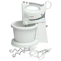 Bosch - Batidora Amasadora Mfq3560, 450W, 0.5L, 5 Veloc.+Pulse, Blanca, Bol, Acc.Amasador