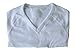 No.66 Town Men's Waist Slim Burn Fat Weight Loss Body Shaper Corset Crew Neck Short Sleeve T-shirts(XL,White)