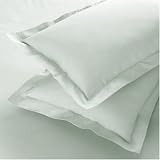 Sanderson Luxury Percale Dawn Blue Oxford Pillow Case