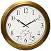 Chaney Instrument 18-Inch Copper Clock and Thermometer