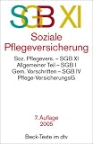 SGB XI Soziale Pflegeversicherung: Rechtsstand: 6. M�rz 2012
