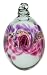 Kitras Art Glass Mini-Easter EGG Purple & Pink Hand-blown Art Glass-ornament 3.5