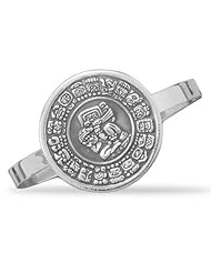 Mayan Calendar Cuff Bracelet