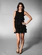 Norma Kamali Everlast Sleeveless Ruffled Dress in Black