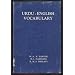 Urdu-English Vocabulary: Students Pronouncing Dictionary (Spoken Language Series)