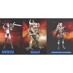 Diablo II Serie 1: 3er Set Baals Minion, Corrupt Rouge, Necromancer