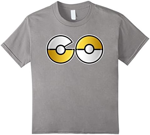 Kids Poke Go Instinct Team t-shirt 10 Slate