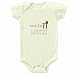 26 Degrees Forward Natural Organic Cotton Cutie Pi Onesie, 12 Months