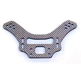 CF Rear Shock Tower, Silver: Lazer