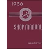 1936 BUICK ROADMASTER LIMITED Service Shop Manual Book by General Motors