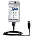Electronics : Classic Straight USB Cable for the Sony Clie NX80V with Power Hot Sync and Charge capabilities - Gomadic Brand w/ TipExchange Technology