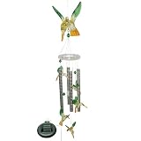 Solar Wind Chimes - Hummingbird