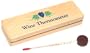 Torka 339800 Wine Thermometer in Wood Oak Gift Case