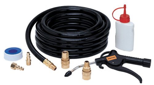 Tools: Bostitch CPACK50 3/8 Inch x 50 Heavy Duty PVC Hose, Fittings, and Lubricant